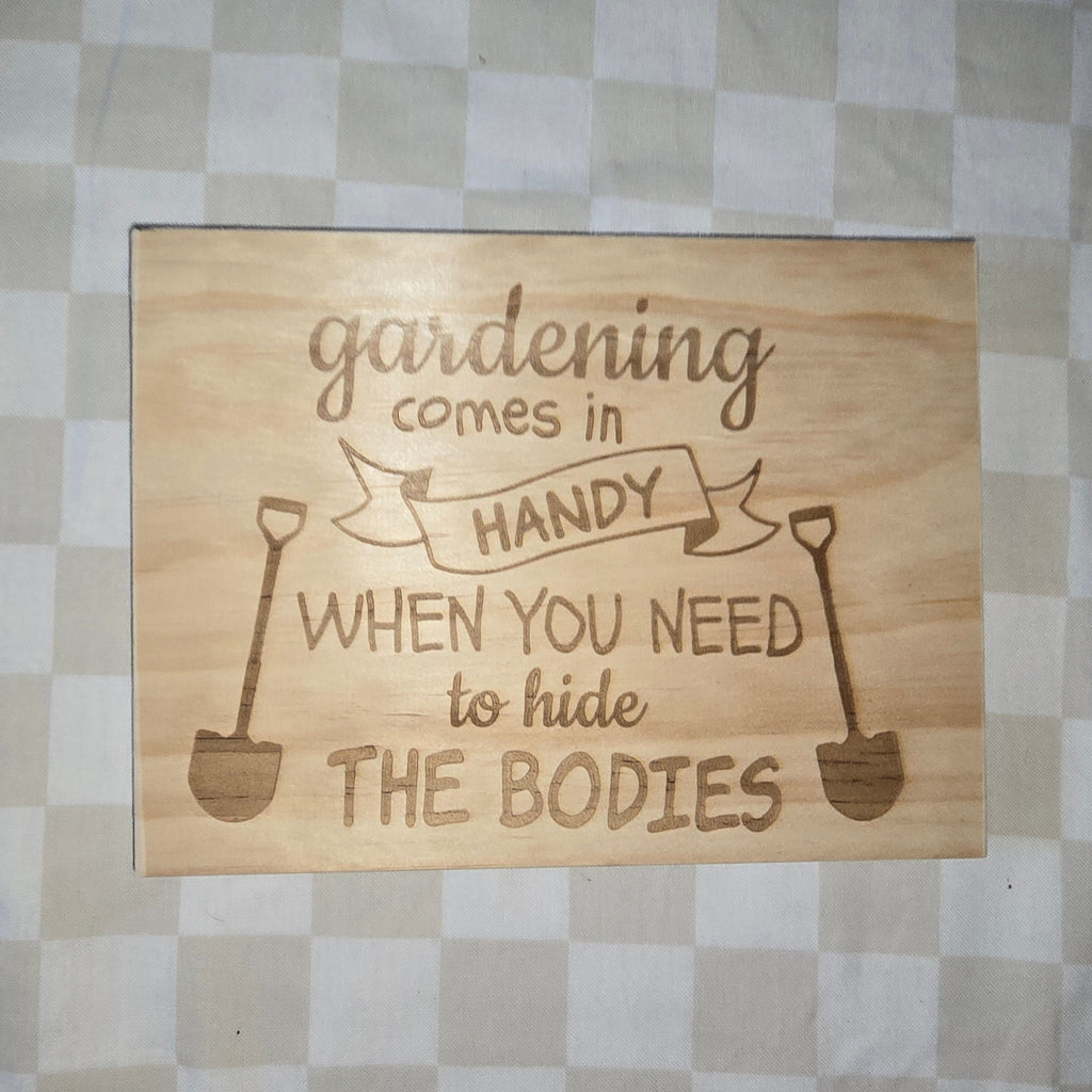 PLANT | Premium Pine Plaques