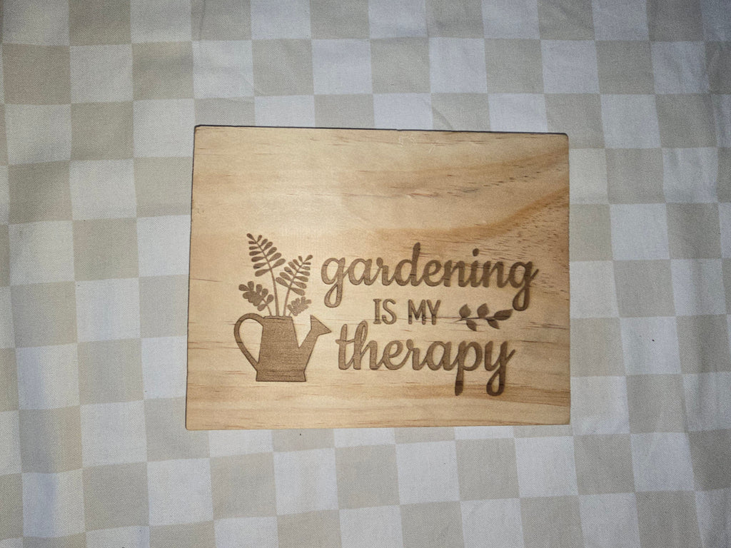 PLANT | Premium Pine Plaques