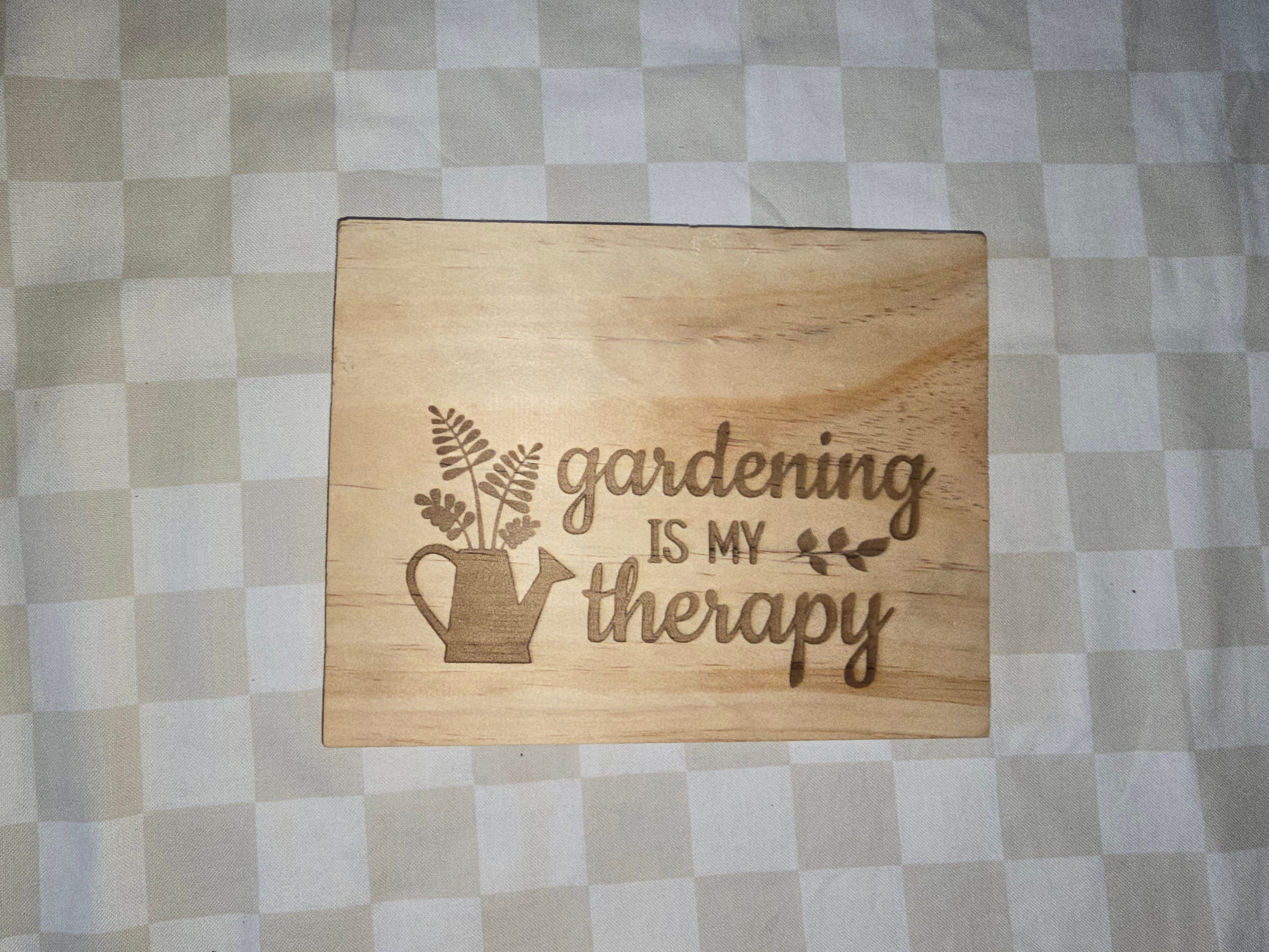 PLANT | Premium Pine Plaques
